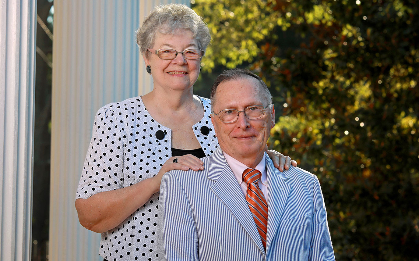 A couple that has donated to the Foundation.